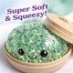 thumbnail image 4 of Juguete squishy XWB con brillo en forma de dumpling, de recuperación lenta, para aliviar el estrés, 4 of 8