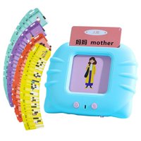 Bothyi - Tarjetas Flash Parlantes, Juguetes Educativos Para Edades Tempranas, Regalos Para Niños, Tarjetas Azules 112