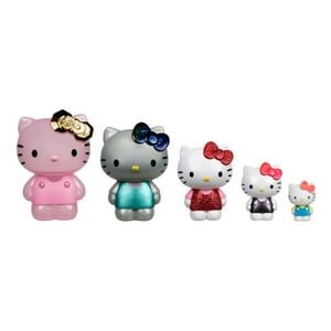 Figuras De Acción Hello Kitty 50 Aniversario 5 Piezas