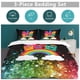thumbnail image 5 of x469 Numberblocks Bed Duvet Cover Microfiber Bedding Sets 3D Printed Lightweight 3 Piece Comforter Sets, 1 Duvet Cover And 2 Pillow Shams for Kids Boys Girls 90"x90" jn469, 5 of 5