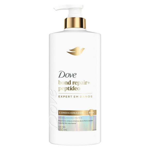Acondicionador Dove Bond Intense Repair + Peptido Complex, 650 ml