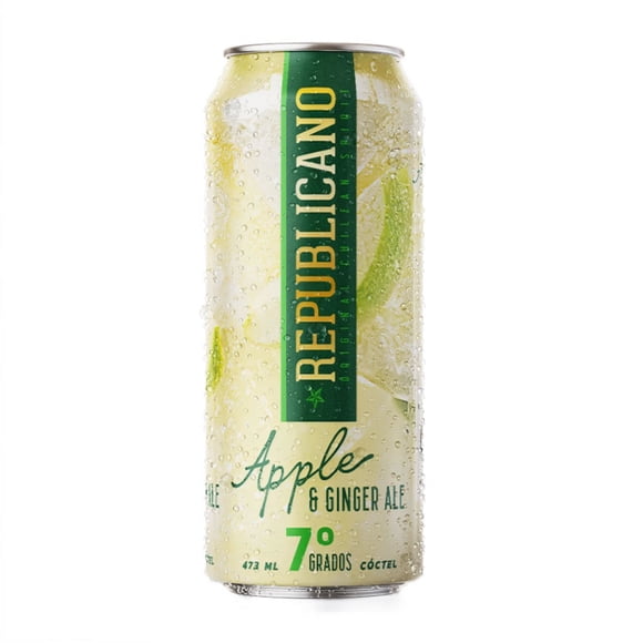 Pisco repub apple ginger ale 12X473CC 7G, 473 ml