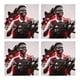 thumbnail image 3 of Bukayo Saka-theme Hand Towel Soft Absorbent Kitchen Bathroom Hanging Hand Towel Quick-Dry Non-Shedding Household Small Square Towel 4pcs, 3 of 6
