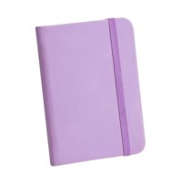 Magideal - Cuaderno De Bolsillo A7, Cuaderno De Notas, Pequeño Cuaderno Diario, Bloc De Notas Forrado Para La Escuela Y La Oficina , Púrpura Púrpura