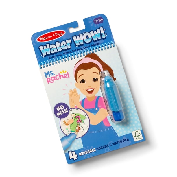Agua ¡Guau! Juguete de aprendizaje temprano con almohadilla reveladora de colores Melissa & Doug