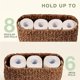 thumbnail image 5 of Portarrollos de papel higiénico 84ECO Cesta de mimbre marrón, 5 of 7