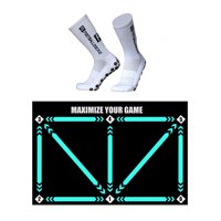 Ioensy - Estera De Entrenamiento De Pasos De Fútbol, Alfombra Antideslizante, Estera De Entrenamiento De Fútbol Plegable