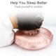 thumbnail image 3 of Almohada Heal n Hope para orejas, lavable y sedosa, color coral satinado, 3 of 7