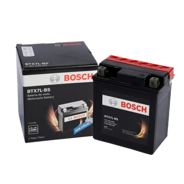 Bateria Bosch Agm Btx7l-bs (ytx7l-bs) 12v 6ah 120cca