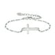 thumbnail image 1 of Brazalete cruz religiosa de plata de ley, 1 of 2