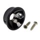 thumbnail image 3 of Placa Jack Electrosocket Estilo T Pulido 3 Colores Con Piezas De Tornillos Negro, 3 of 5