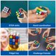 thumbnail image 3 of Cubo de velocidad magnético Rubik's Cube 3x3 para adultos y niños mayores de 8 años, 3 of 9
