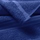thumbnail image 2 of Juego de toallas BOUTIQUO, paquete de 6, algodón, azul marino, para baño y baño, 2 of 5