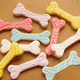 thumbnail image 5 of Juego de cortadores de galletas con forma de hueso de perro, cortadores de galletas caseras para perros, recubiertos con PVC suave para mayor protección., 5 of 5