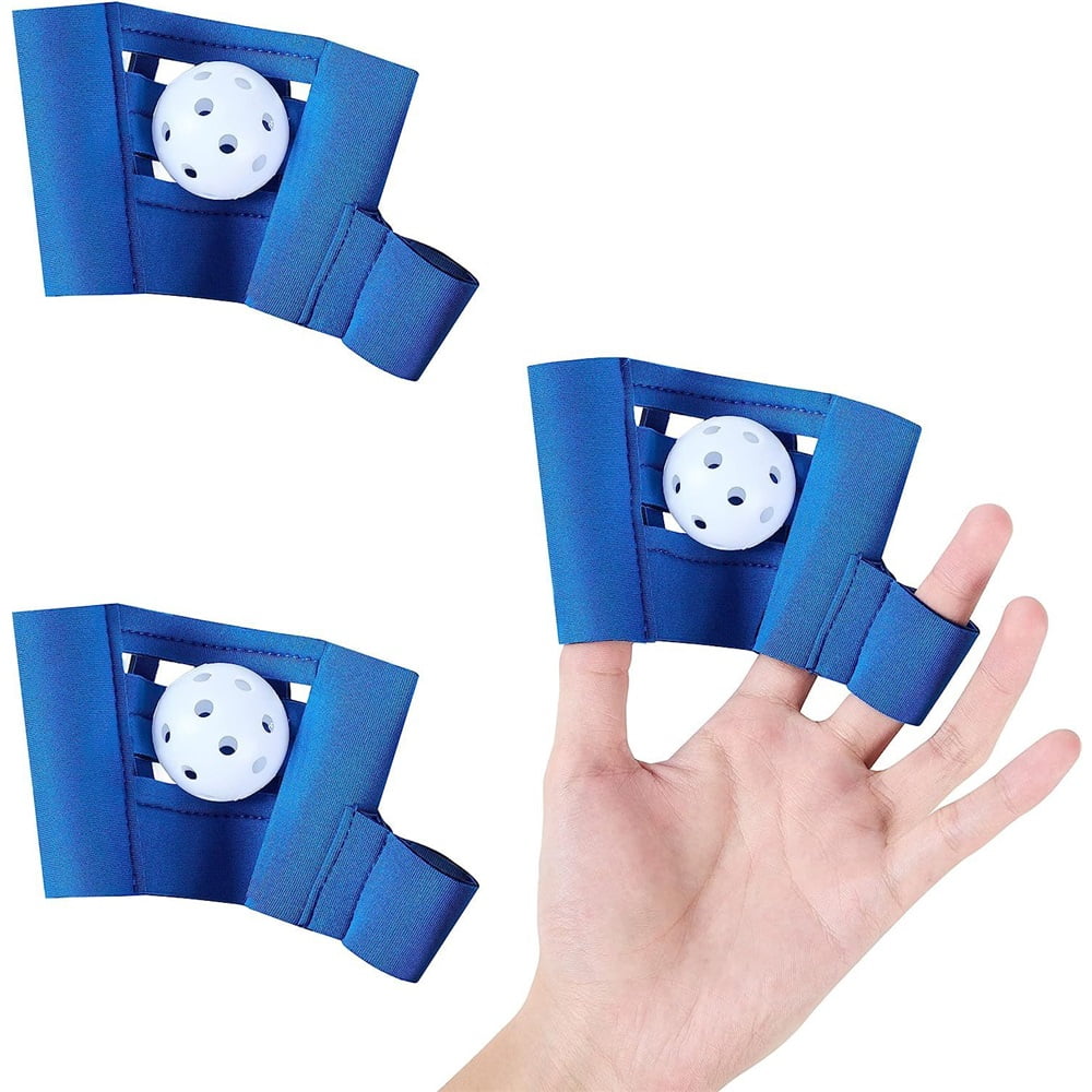 Xusx111 - Guante De Entrenamiento De 3 Paquetes, Equipos De Entrenamiento De Béisbol De Mini Bolas, Guante De Entrenamiento De Mini Guante De La Web, Coordinación Y Colocación De Los Ojos - Coger Golf