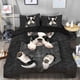 thumbnail image 1 of French Bulldog In Pocket For Dog Lovers Quilt Duvet Cover Set Double Super 3-Piece Bedding Set, 1 of 5