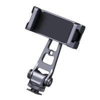 Magideal - Soporte Para Zapata Fría Para Teléfono Con Cámara Adaptador De Montaje Soportes Giratorios De 360 Degree Ángulos Horizontales Y Verticales Accesorio Liviano