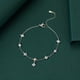 thumbnail image 1 of Luxurious Four-Leaf Clover & Zircon Chain Necklace - Perfect for Women's Choker Accessories, 1 of 5