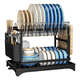 thumbnail image 1 of Escurridor platos organizador lujoso 2 niveles, 1 of 3