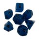 thumbnail image 4 of 7 Uds Dados Poliédricos Brillantes D4 d20 Dados De Varios Lados Para Juego De Rol Azul, 4 of 5