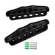 thumbnail image 2 of Portable 6 Pool Cue Rack Holder Billar Snooker Rod Rack Mesa De Billar De Madera Negro, 2 of 5