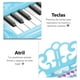 thumbnail image 5 of Piano Juguete Teclado Infantil Con Micrófono Y Taburete, 5 of 7