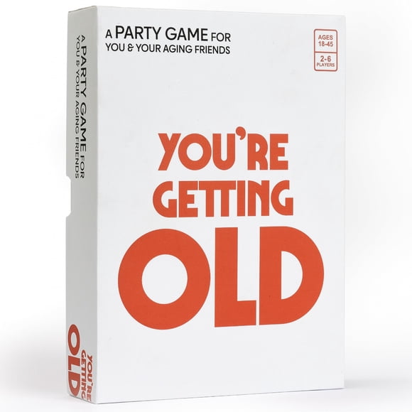 Juego de cartas Party Vango You're Getting Old para los millennials que envejecen