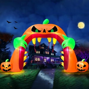 Arco Inflable Turnmeon Para Halloween De 16 Pies X 3 M Con Luces Led