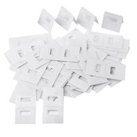 Magideal - 60X Pestañas De Reparación De Persianas Verticales Pestañas De Fijación De Persianas Fáciles De Usar Listones De Repuesto Para Sala De Estudio Apartam