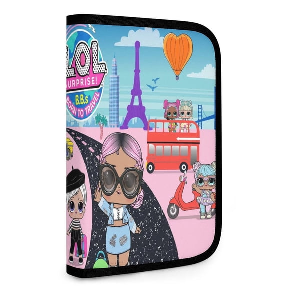 L.O.L. SURPRISE! Bolsa de Almacenamiento Plegable Portátil con Compartimentos
