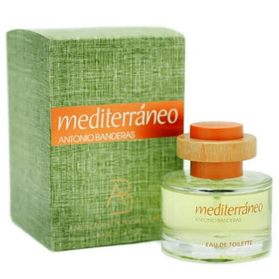 Colonia Para Hombre Mediterráneo Botella 100 Ml Antonio Banderas