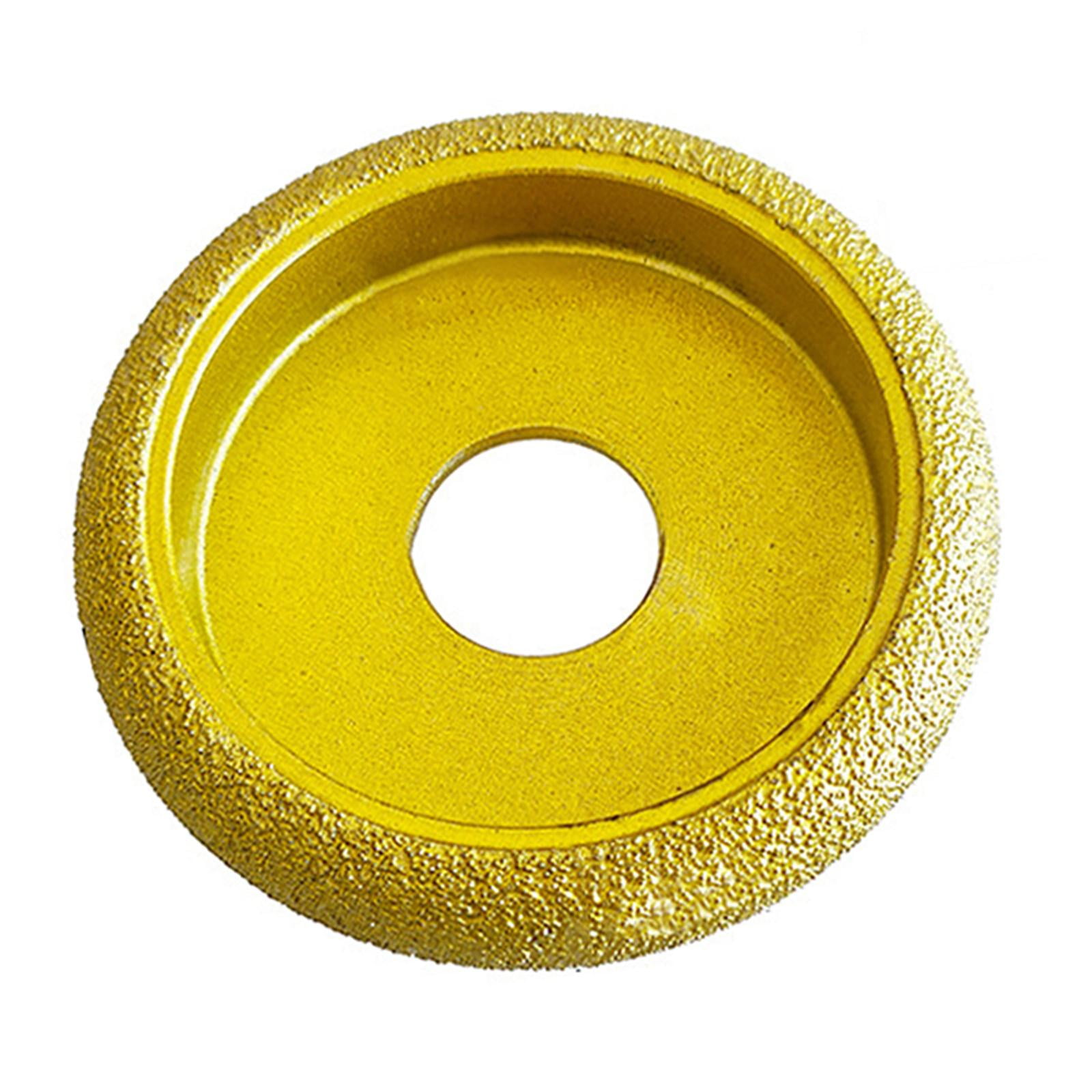 Magideal - Ruedas De Amoladora , Disco De Molienda, Disco De Lijado De De Borde Soldado Al Vacío En Seco, Amoladora De Copa De Diamante Para , 15mm