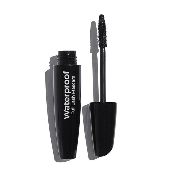 Máscara McoBeauty para pestañas completas, impermeable, 4 en 1, color negro intenso