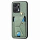 thumbnail image 4 of Funda Resistente para Honor X7A con Tarjetero y Soporte, Diseño Magnético Verde, 4 of 5