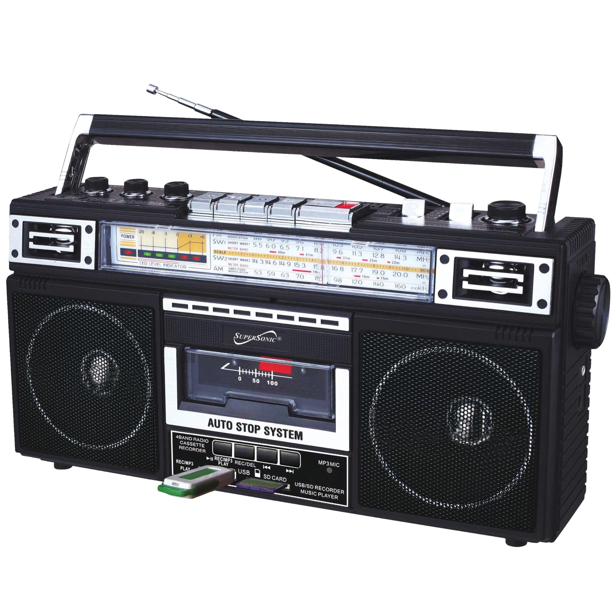 Radio Supersonic Sc-3201bt 4 Bandas