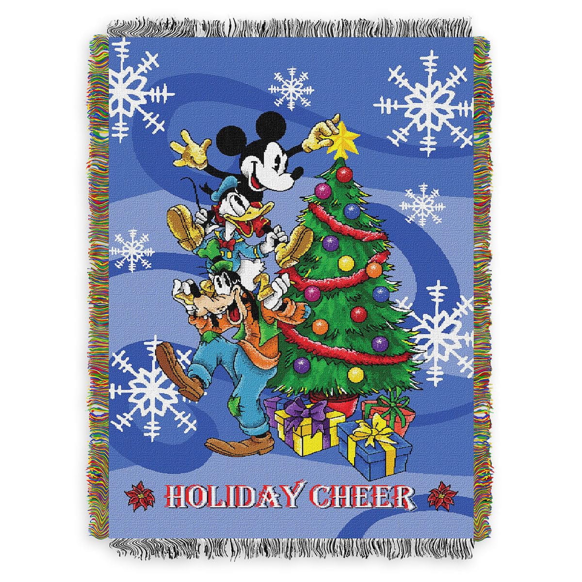 Manta Disney Mickey Mouse Holiday Cheer 120 X 150 Cm