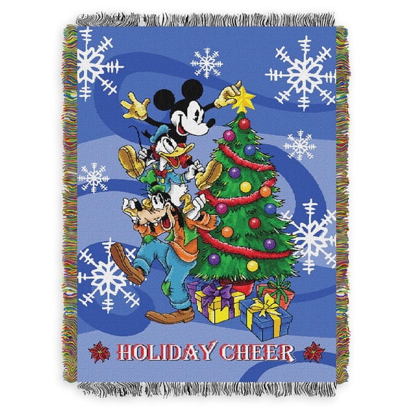 Manta Disney Mickey Mouse Holiday Cheer 120 x 150 cm