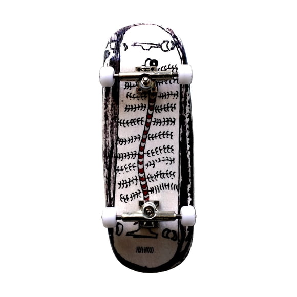 Fingerboard NOAHWOOD 35 × 97 mm de Madera de Arce – Ruedas PRO