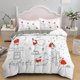thumbnail image 1 of Christmas Duvet Cover Set 3D Print Cute Santa Claus Polyester Comforter Cover King Queen Size for Boys Girl Teens Bedding Set Bed Sheets, 1 of 5