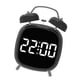 thumbnail image 3 of Reloje de alarma LED electrónica Doble Bell Decoración del hogar Grandes números Descripción Alarma fuerte para la oficina Sleepers pesados ​​Room Blanco, 3 of 5