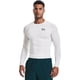 thumbnail image 1 of Camiseta Under Armour Armour HeatGear Compression para hombre, color blanco S, 1 of 4