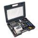 thumbnail image 1 of Kit de reparación de herramientas de red Syba con comprobador de cables, 50 piezas, 1 of 7