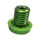 thumbnail image 2 of Tapón Inferior Para Taco De Billar, Almohadilla De Protección Práctica, Parachoques De Goma Para Taco De Billar, Color Verde, 2 of 5