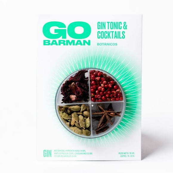 Complementos Botánicos para Gin Tonic & Cóctel Caja, 16 g