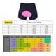 thumbnail image 5 of Calza De Ciclismo Gel, Short Ropa Interior Acolchada Mujer multicolor L, 5 of 5