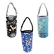 thumbnail image 4 of 3 Uds Vaso Portavasos Bolsa Al Aire Libre Taza Aislada FishDeer Flor Azul, 4 of 5