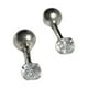 thumbnail image 2 of Stud Pendientes Joyería HELIX Tragus Ball Studs Para Cumpleaños Aniversario Mujeres 3mm, 2 of 5