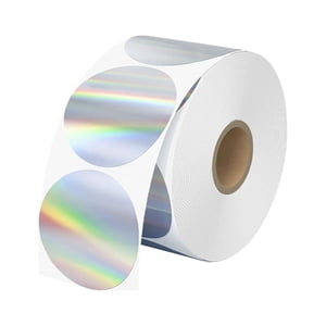 Magideal - Rollo De Etiquetas Adhesivas Térmicas, Pegatinas Diy, Envoltura De Impresora, Sello De Etiquetas, Etiquetas Para Tarjetas, Manualidades, Decoraciones , 400 Pegatinas Redo 400 Pegatinas Redondas