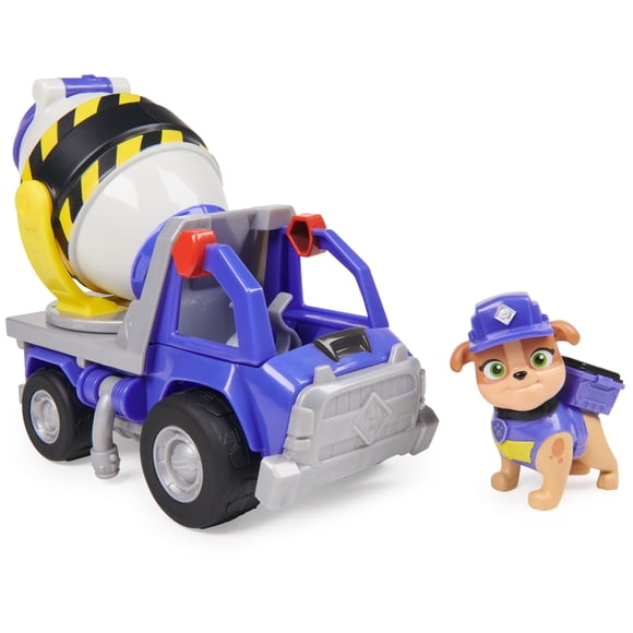Vehículo de juguete Rubble & Crew Mix con figura de Paw Patrol