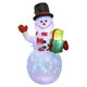 thumbnail image 2 of Mu?eco De Nieve De Los Apoyos Iluminados De La Decoración De Los Inflables De La Navidad Al Aire Libre, 2 of 5